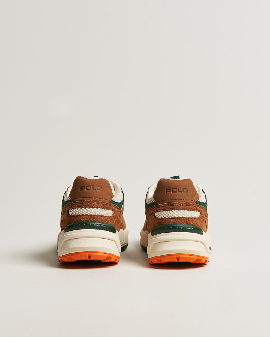 Heren | Polo Ralph Lauren Jogger Running Sneaker Teak | Polo Ralph Lauren | Jogger Running Sneaker Teak