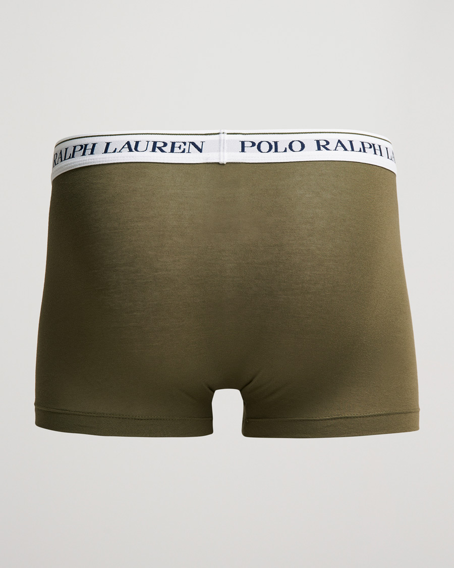 Heren | Zwembroeken | Polo Ralph Lauren | 3-Pack Trunk Olive/Green/Dark Green