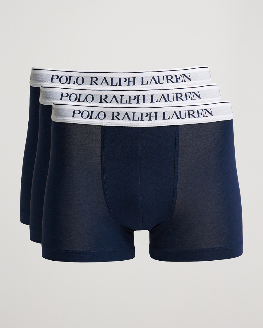 Heren | Ondergoed | Polo Ralph Lauren | 3-Pack Trunk Navy