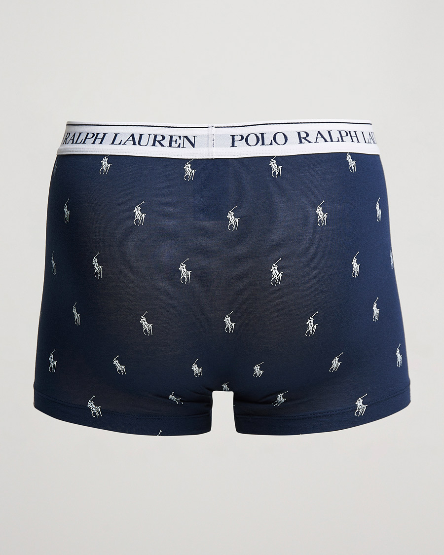 Heren | Ondergoed | Polo Ralph Lauren | 3-Pack Trunk Navy/Navy Pony/Navy