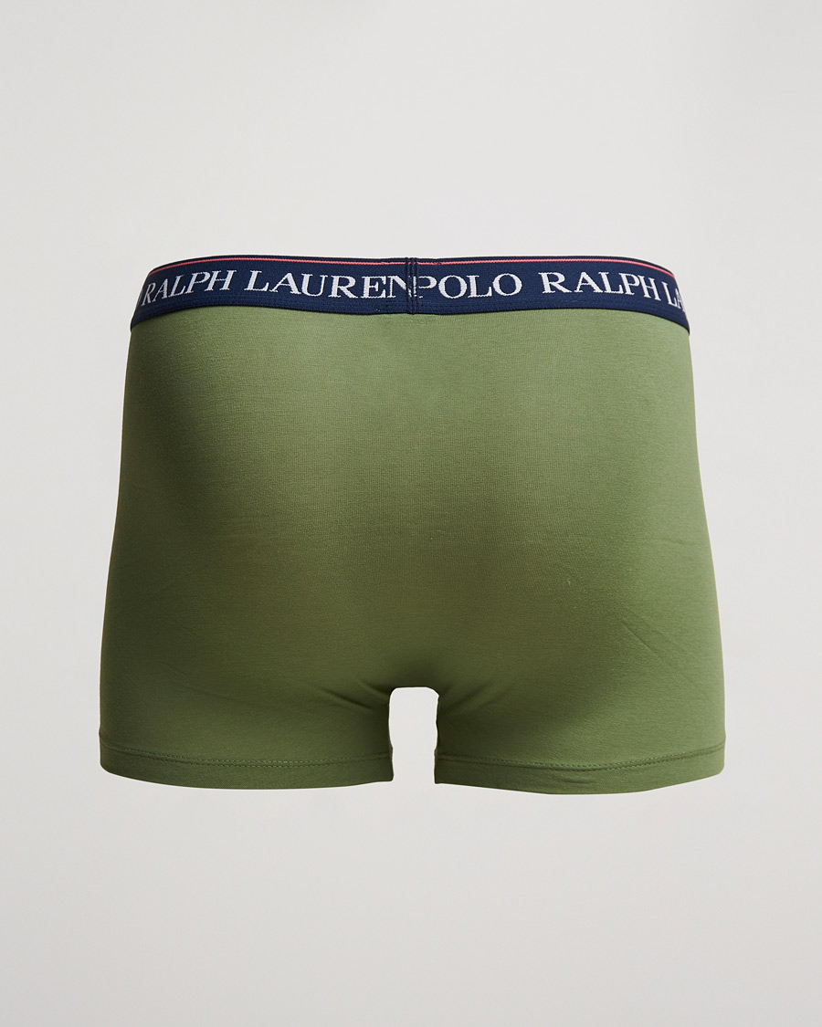 Heren | Ondergoed | Polo Ralph Lauren | 3-Pack Trunk Cargo Green/Blue/Green