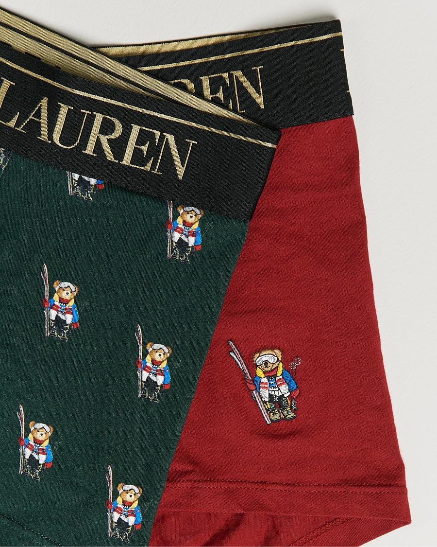 Heren | Ondergoed | Polo Ralph Lauren | 2-Pack Gift Box Trunks Red/College Green