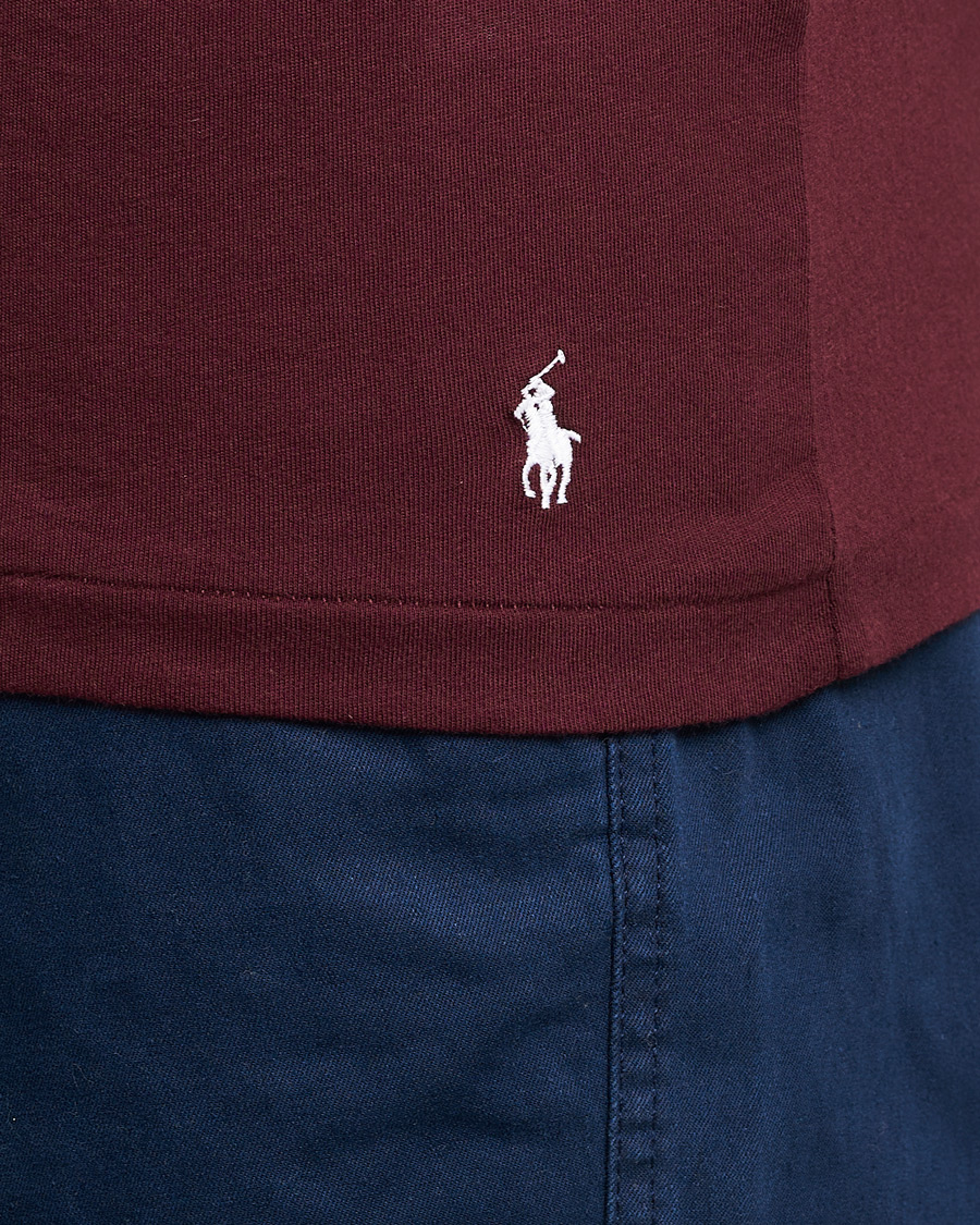 Heren | T-shirts | Polo Ralph Lauren | 3-Pack Crew Neck Tee Navy/College Green/Red