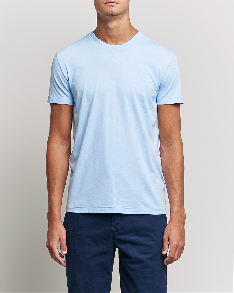 Heren | T-shirts | Polo Ralph Lauren | 3-Pack Crew Neck T-Shirt Navy/Light Navy/Elite Blue
