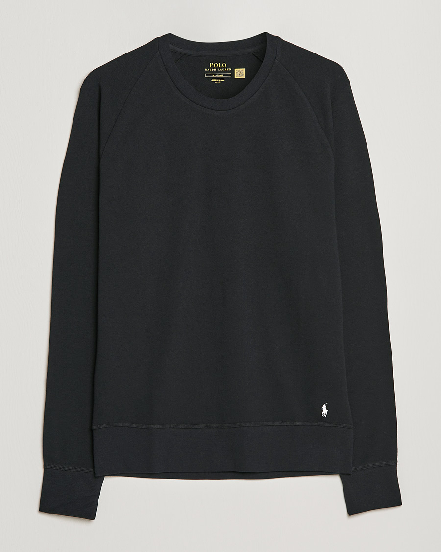 Heren | T-shirts | Polo Ralph Lauren | Cotton Jersey Long Sleeve Tee Black