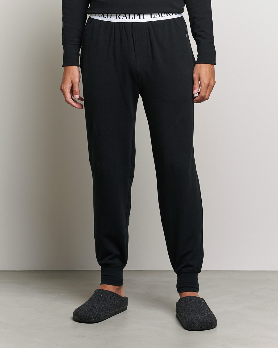 Heren | Broeken | Polo Ralph Lauren | Cotton Jersey Jogger Pants Black
