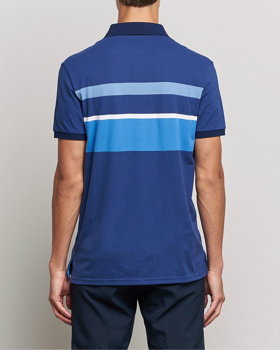 Heren | Polo's | RLX Ralph Lauren | Performance Striped Polo Navy Multi
