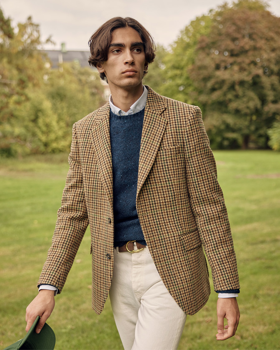 Heren | Truien | Polo Ralph Lauren | Wool Donegal Knitted Sweater Navy