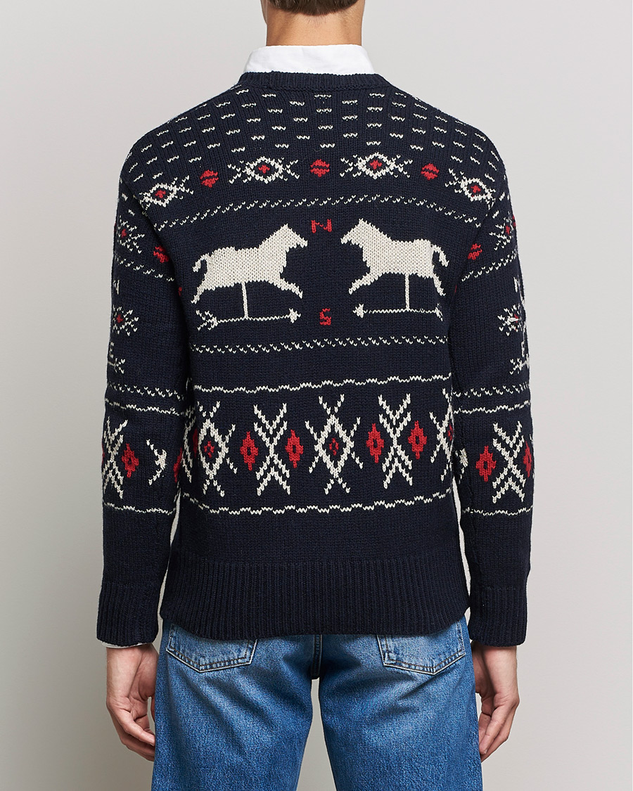 Heren | Truien | Polo Ralph Lauren | Wool Winter Knitted Sweater Navy Multi