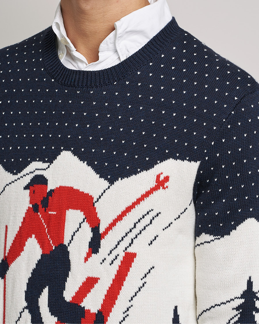 Heren | Truien | Polo Ralph Lauren | Cotton Ski Knitted Sweater Navy Multi