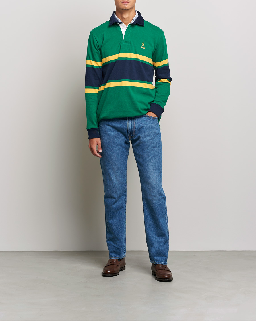 Heren | Truien | Polo Ralph Lauren | Jersey Striped Rugger Athletic Green