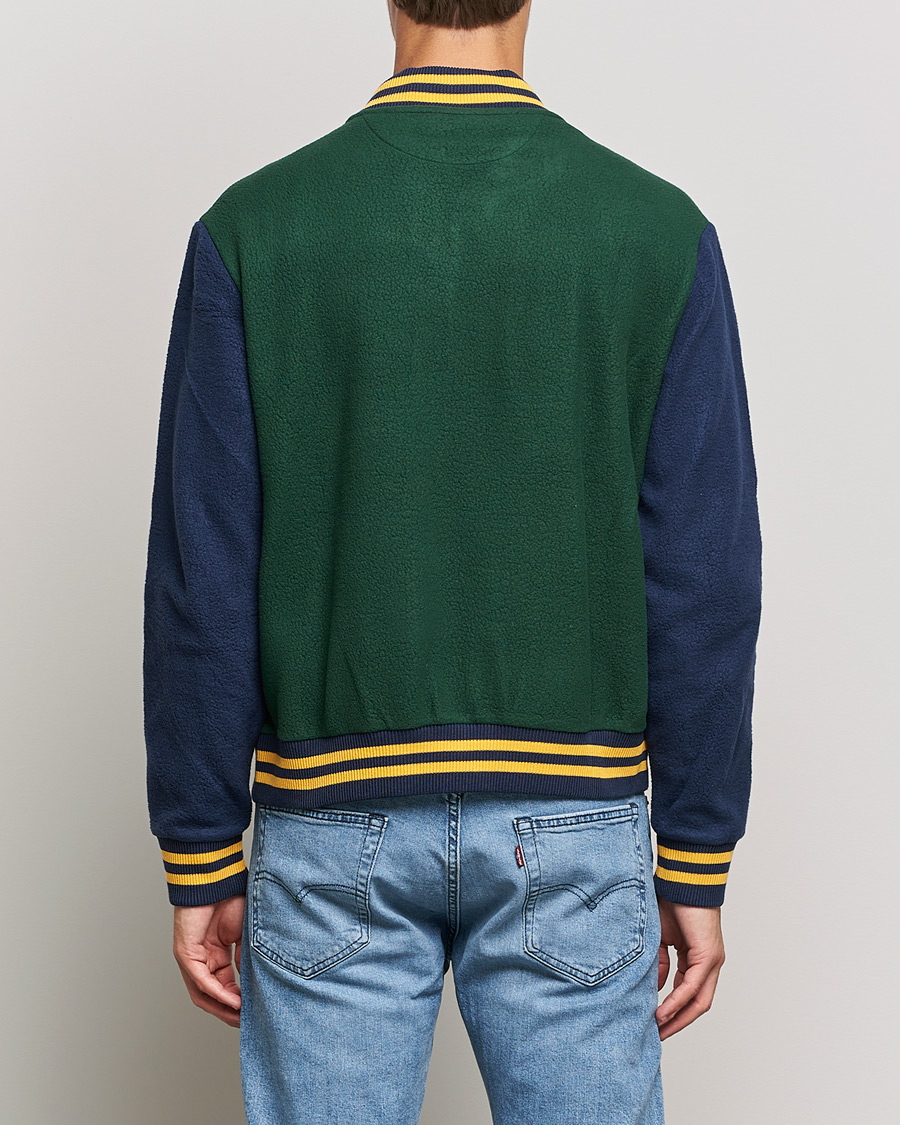 Heren | Jassen | Polo Ralph Lauren | Nylon Baseball Jacket College Green/Cruies Navy