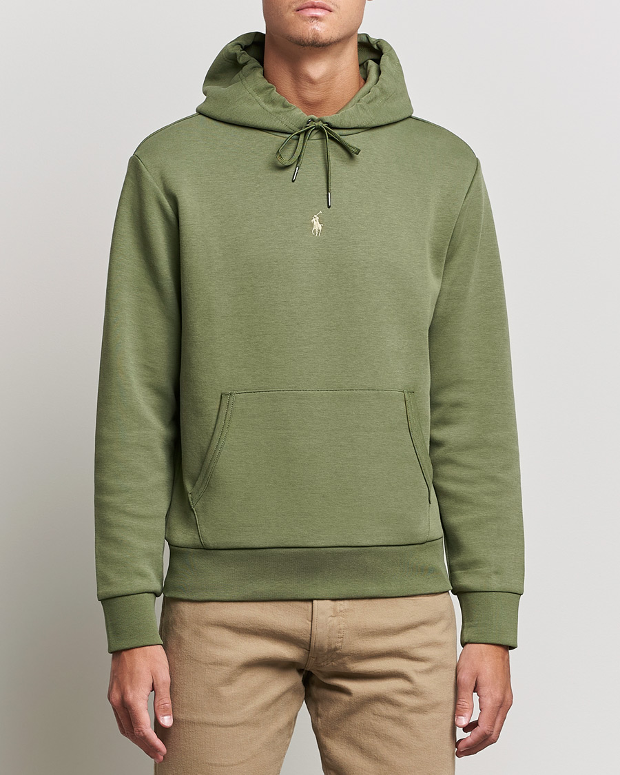 Heren | Truien | Polo Ralph Lauren | Double Knit Logo Hoodie Army Olive