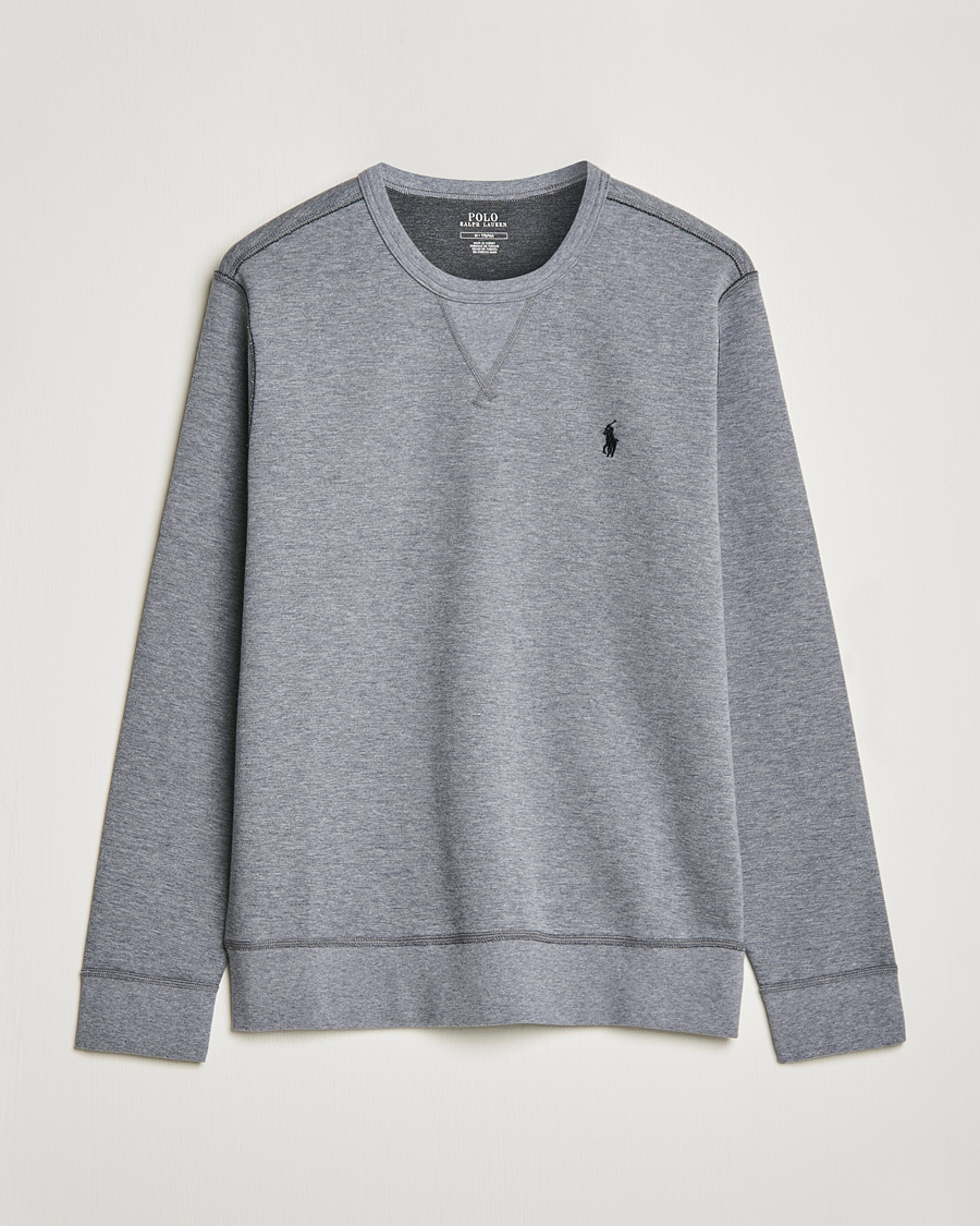 Heren | Truien | Polo Ralph Lauren | Double Knit Sweatshirt Classic Grey Heather