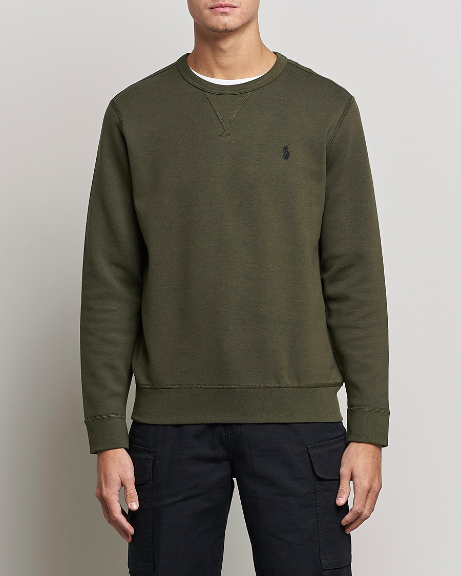 Heren | Sale | Polo Ralph Lauren | Double Knit Sweatshirt Company Olive
