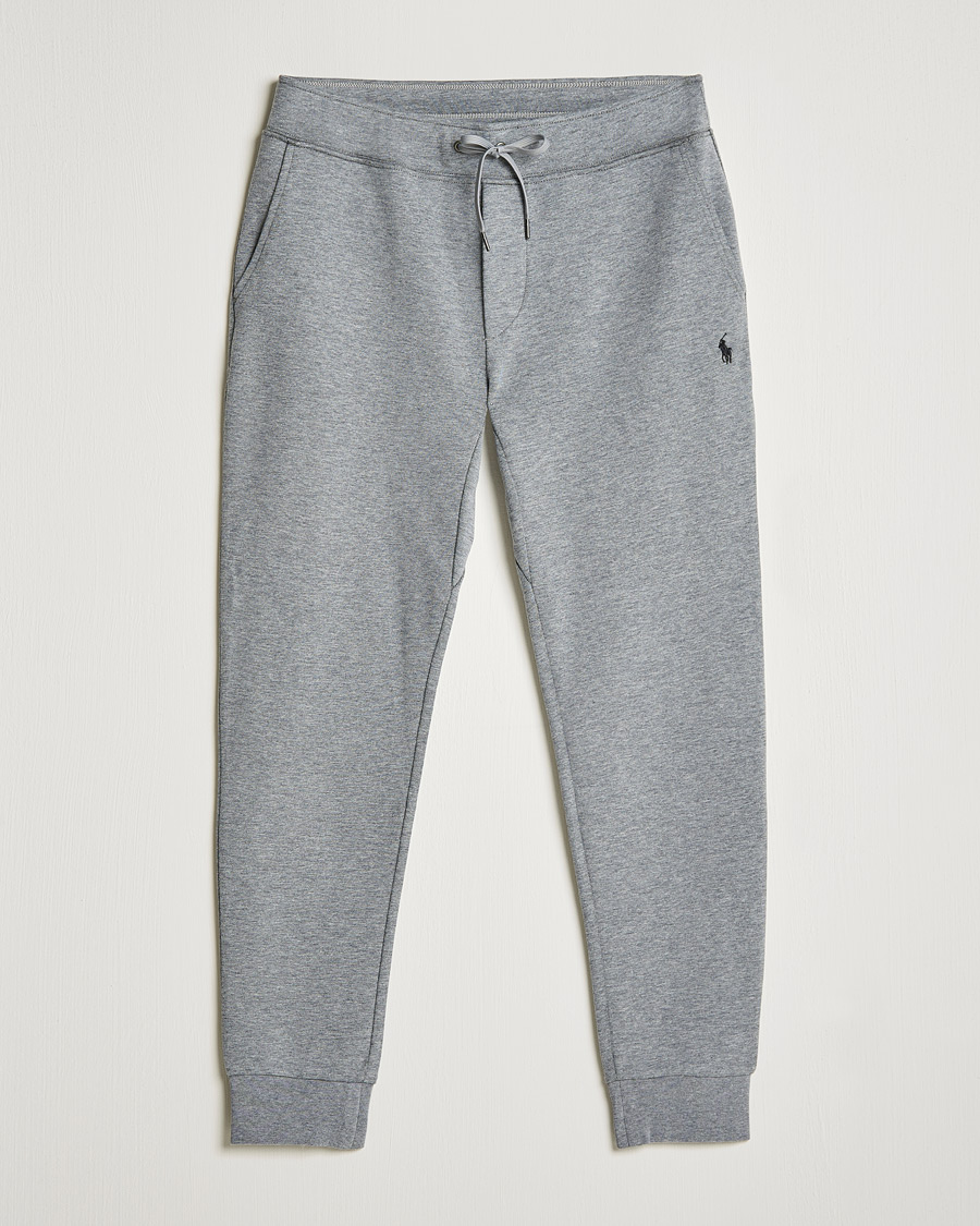 Heren | Broeken | Polo Ralph Lauren | Double Knit Sweatpants Classic Grey Heather
