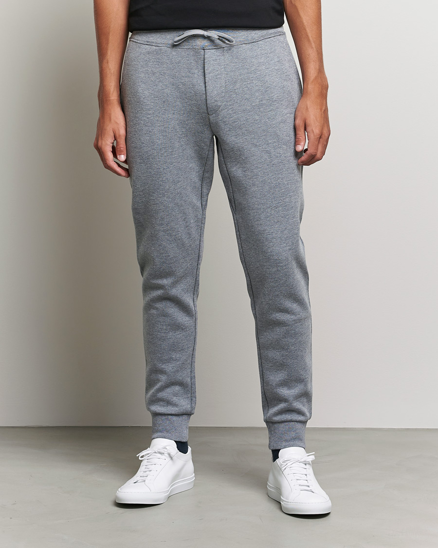 Heren | Broeken | Polo Ralph Lauren | Double Knit Sweatpants Classic Grey Heather