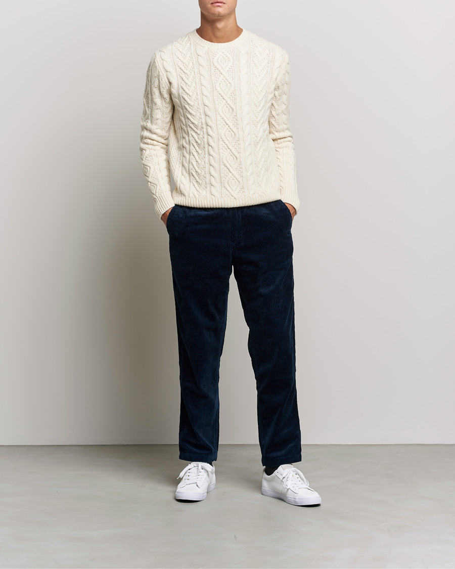 Heren | Broeken | Polo Ralph Lauren | Prepster Corduroy Drawstring Pants Hunter Navy