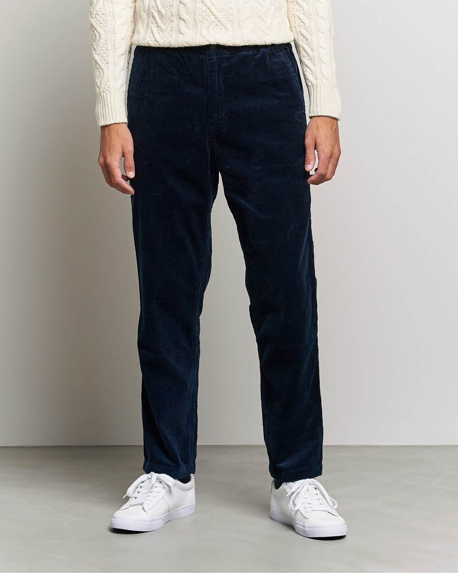 Heren | Broeken | Polo Ralph Lauren | Prepster Corduroy Drawstring Pants Hunter Navy
