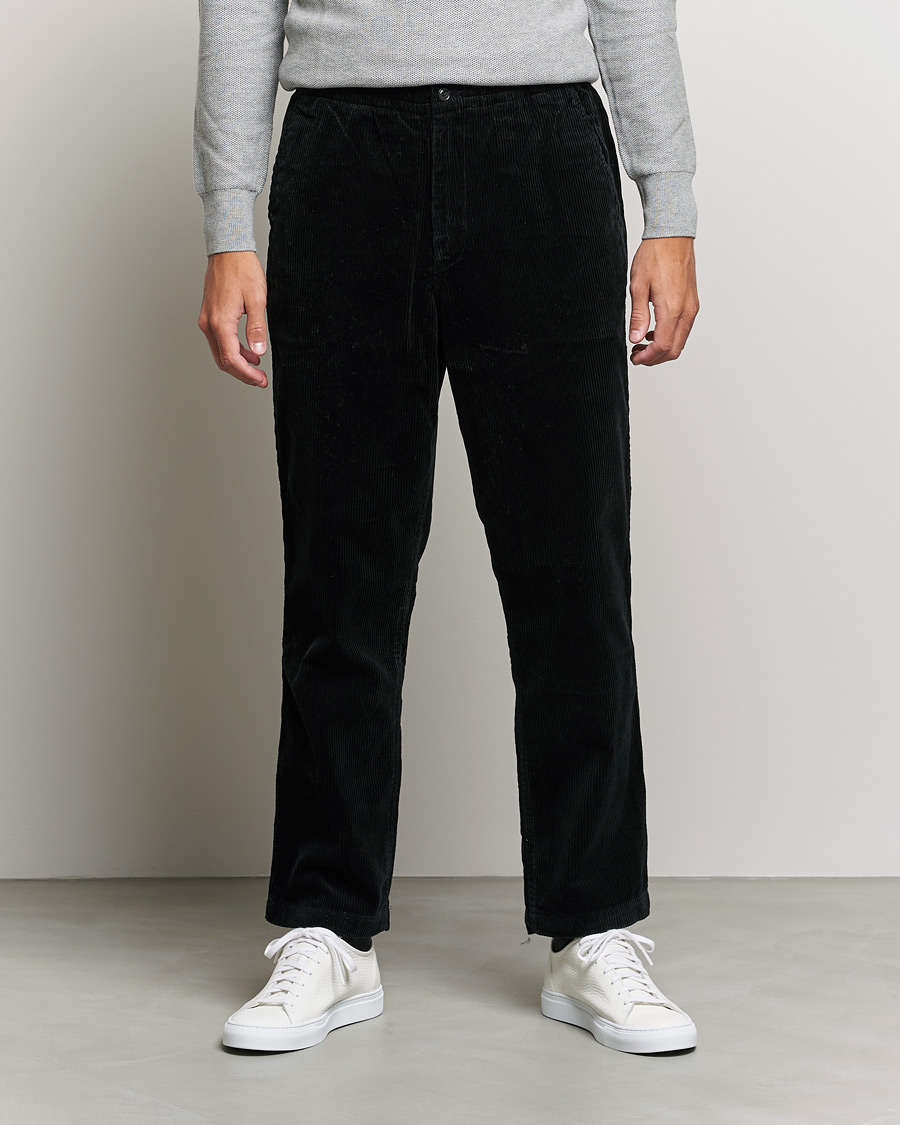 Heren | Broeken | Polo Ralph Lauren | Prepster Corduroy Drawstring Pants Black