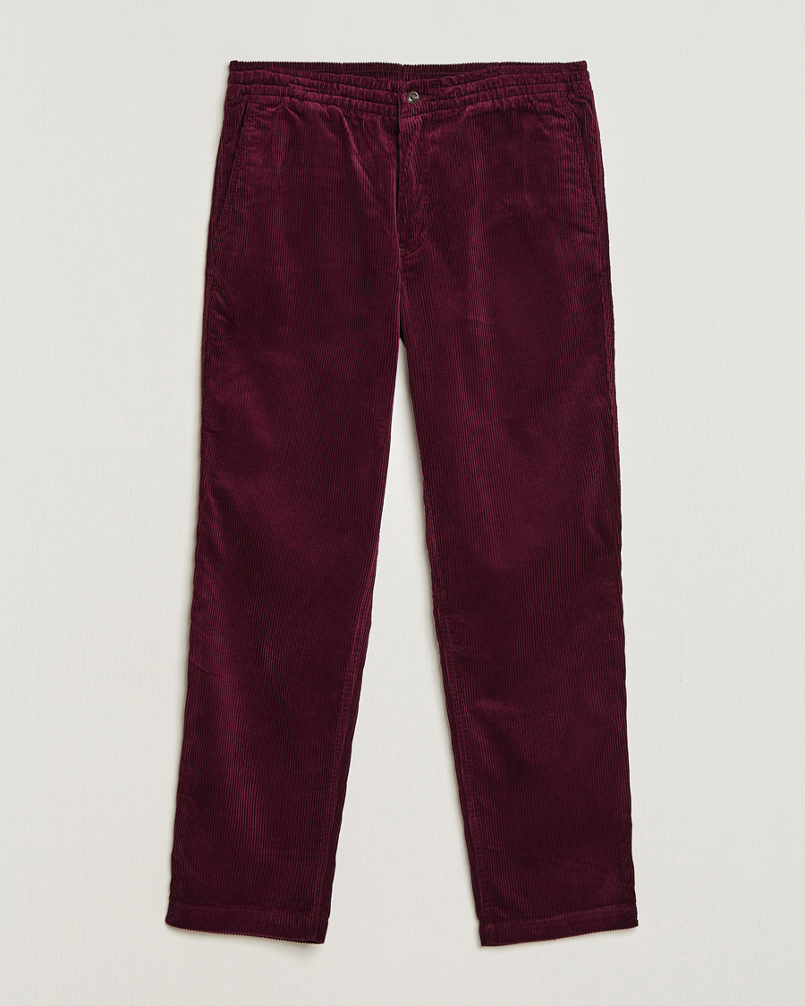 Heren | Broeken | Polo Ralph Lauren | Prepster Corduroy Drawstring Pants Ruby