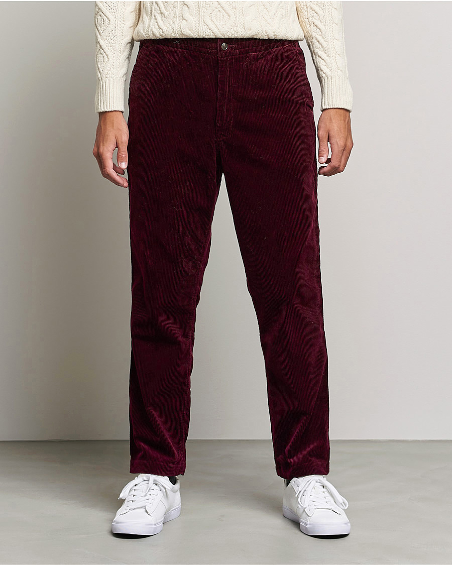 Heren | Broeken | Polo Ralph Lauren | Prepster Corduroy Drawstring Pants Ruby