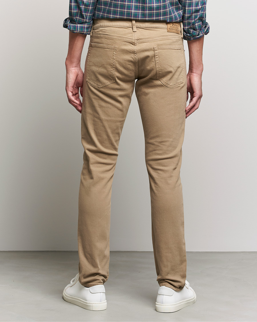 Heren | Broeken | Polo Ralph Lauren | Sullivan Slim Fit 5-Pocket Denim Khaki Hill
