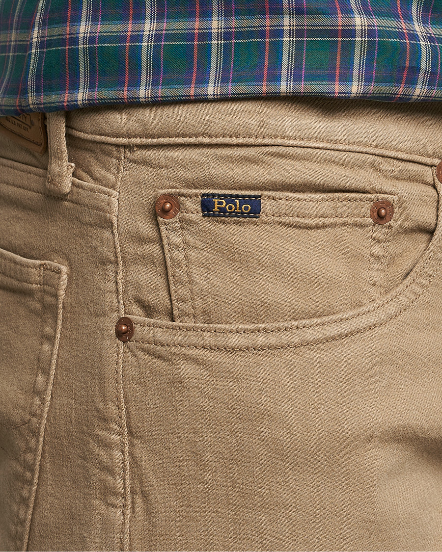 Heren | Broeken | Polo Ralph Lauren | Sullivan Slim Fit 5-Pocket Denim Khaki Hill