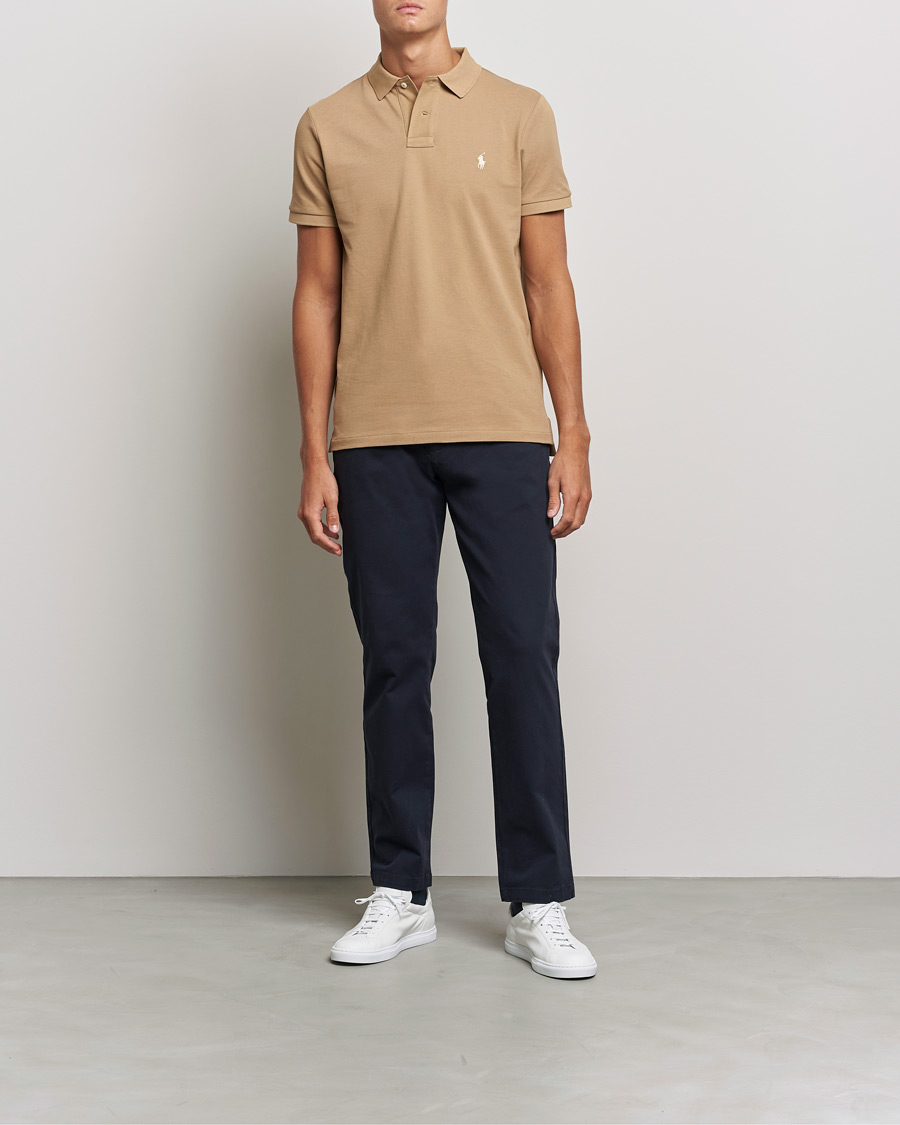 Heren | Polo's | Polo Ralph Lauren | Custom Slim Fit Polo Luxury Tan
