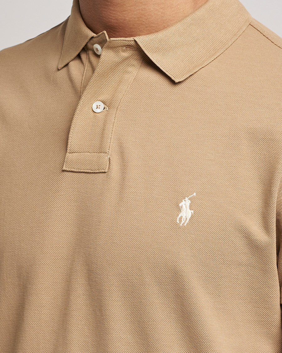 Heren | Polo's | Polo Ralph Lauren | Custom Slim Fit Polo Luxury Tan