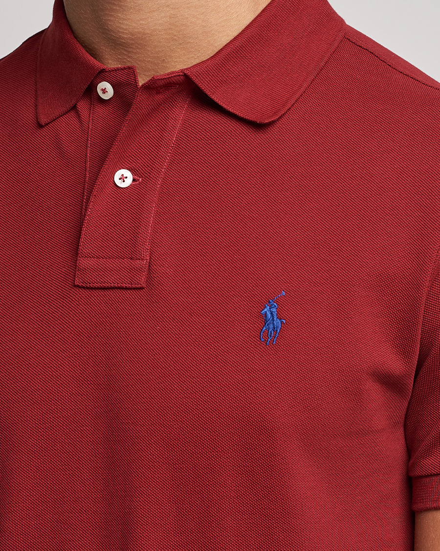 Heren | Polo's | Polo Ralph Lauren | Custom Slim Fit Polo Holiday Red