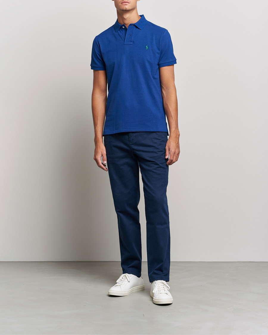 Heren | Polo's | Polo Ralph Lauren | Custom Slim Fit Polo Harrison Blue