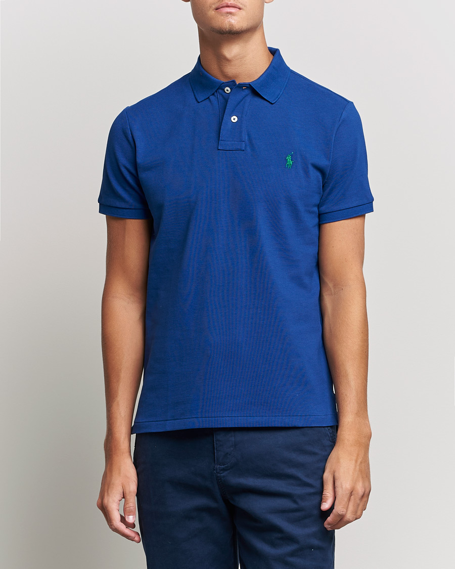 Heren | Polo's | Polo Ralph Lauren | Custom Slim Fit Polo Harrison Blue