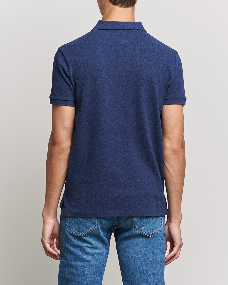 Heren | Polo's | Polo Ralph Lauren | Custom Slim Fit Polo Spring Navy Heather