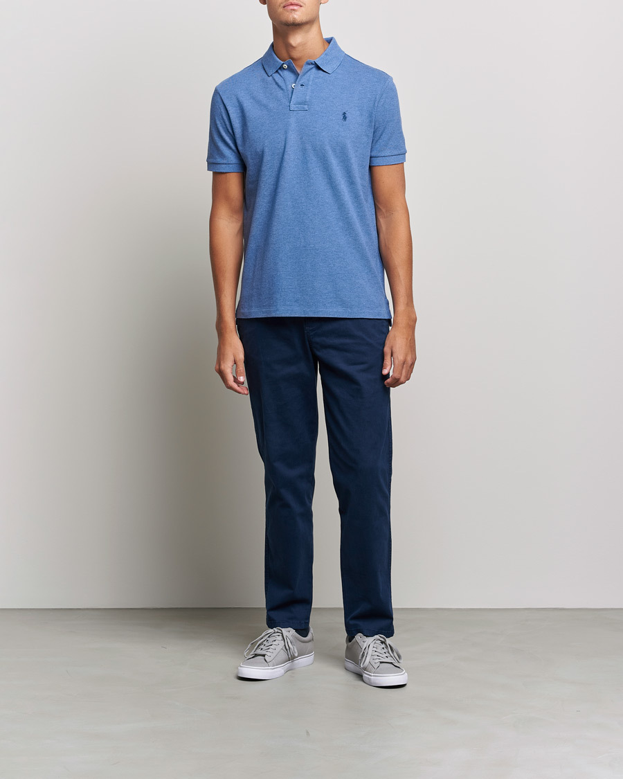 Heren | Polo's | Polo Ralph Lauren | Custom Slim Fit Polo Bedford Heather