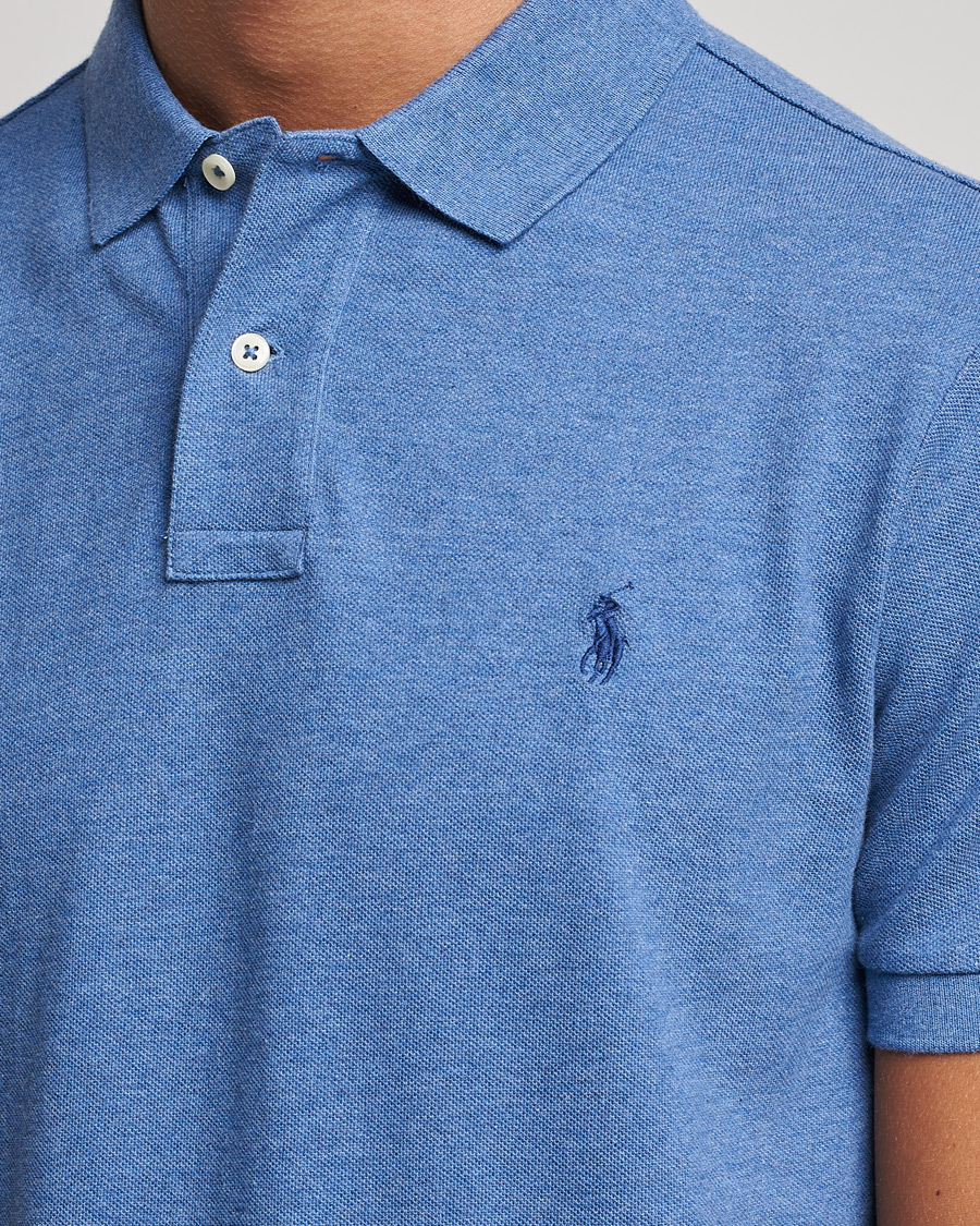 Heren | Polo's | Polo Ralph Lauren | Custom Slim Fit Polo Bedford Heather