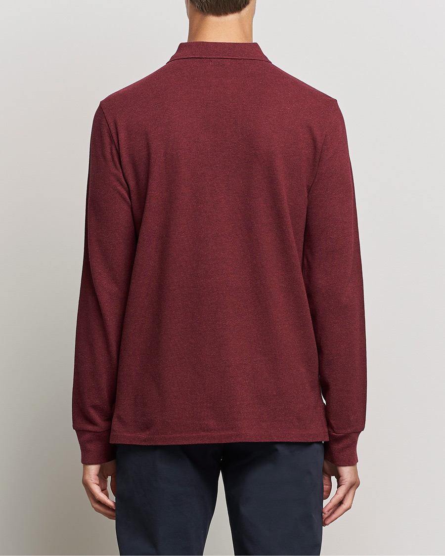Heren | Truien | Polo Ralph Lauren | Custom Slim Fit Long Sleeve Polo Wine Heather