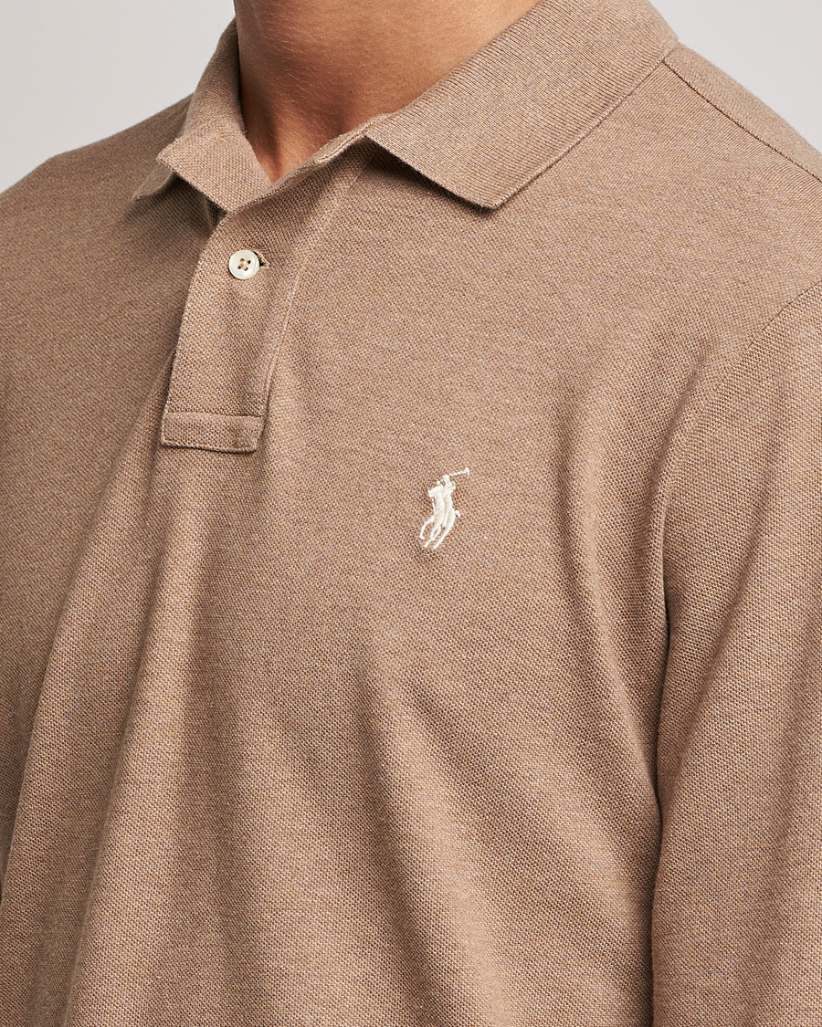 Heren | Truien | Polo Ralph Lauren | Custom Slim Fit Long Sleeve Polo Italian Heather