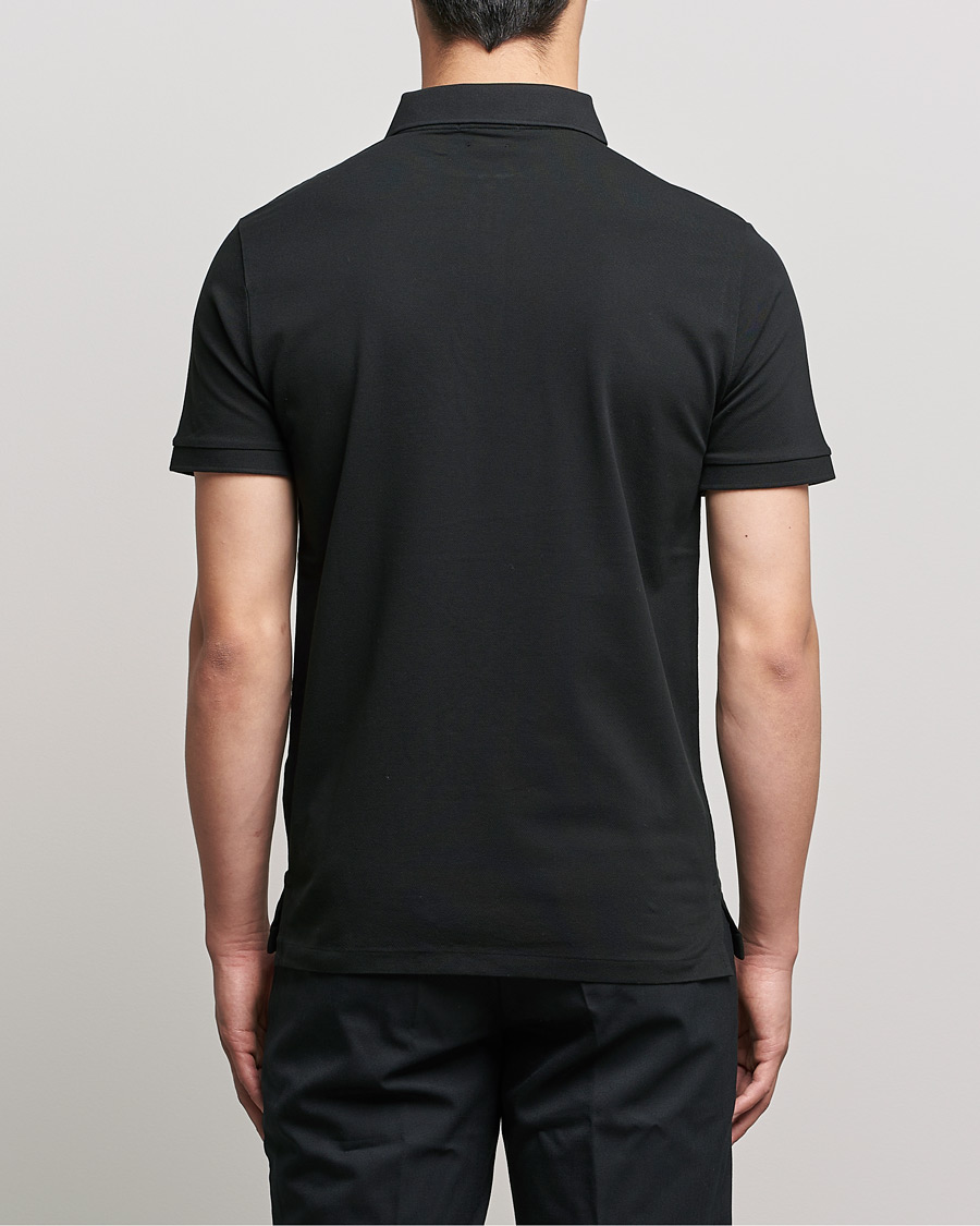 Heren | Polo's | Polo Ralph Lauren | Custom Slim Fit Half Zip Polo Black