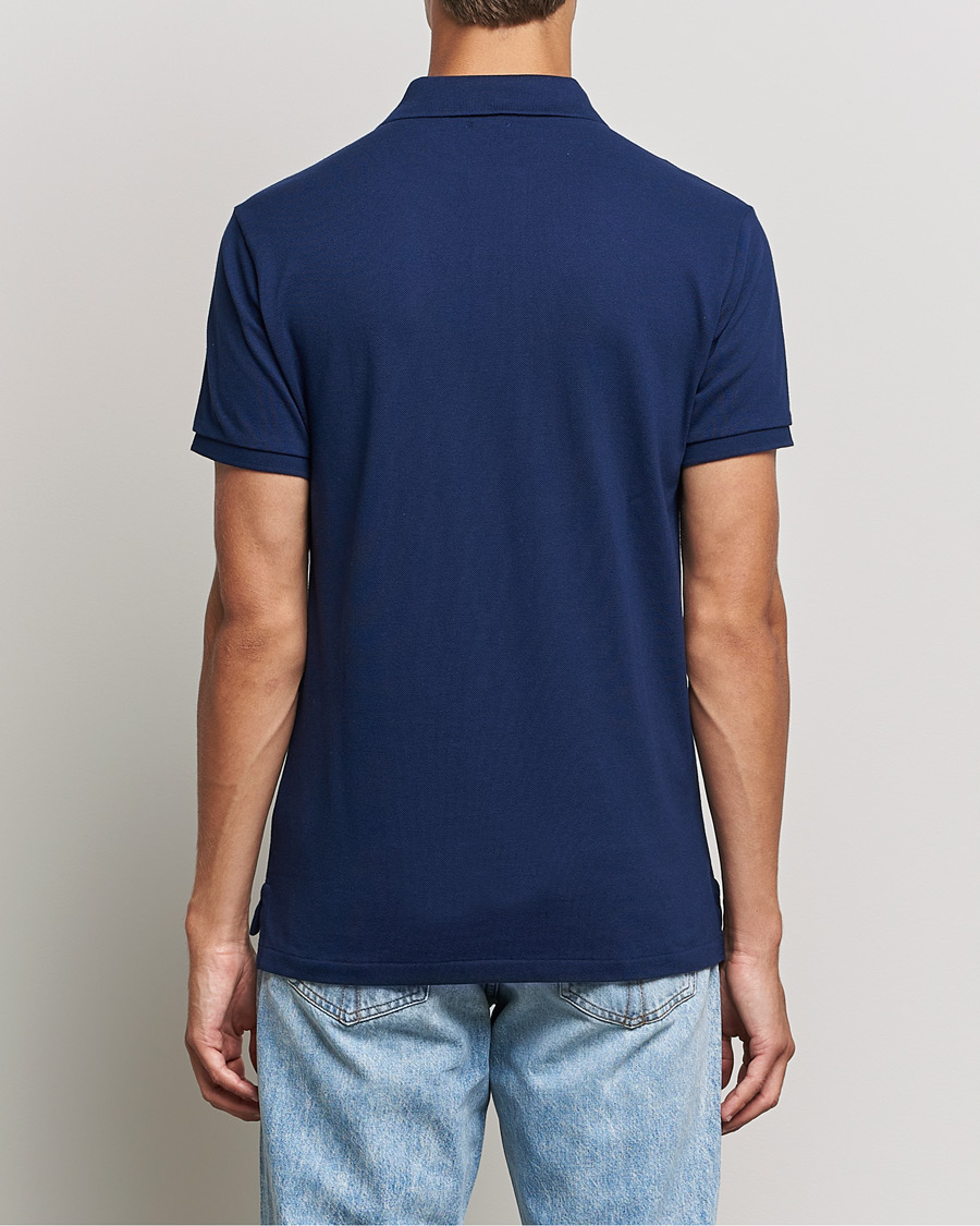 Heren | Polo's | Polo Ralph Lauren | Custom Slim Fit Denim Bear Polo Newport Navy
