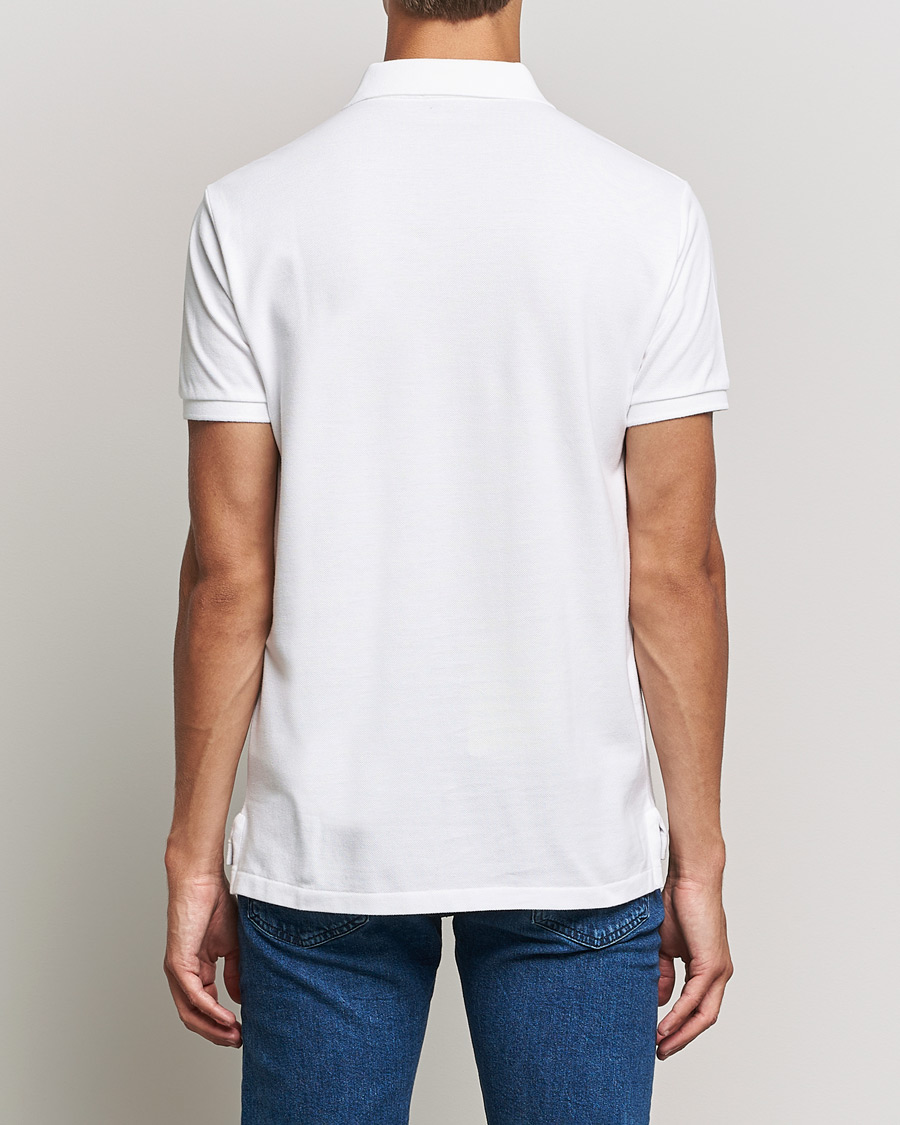 Heren | Polo's | Polo Ralph Lauren | Custom Slim Fit Denim Bear Polo White