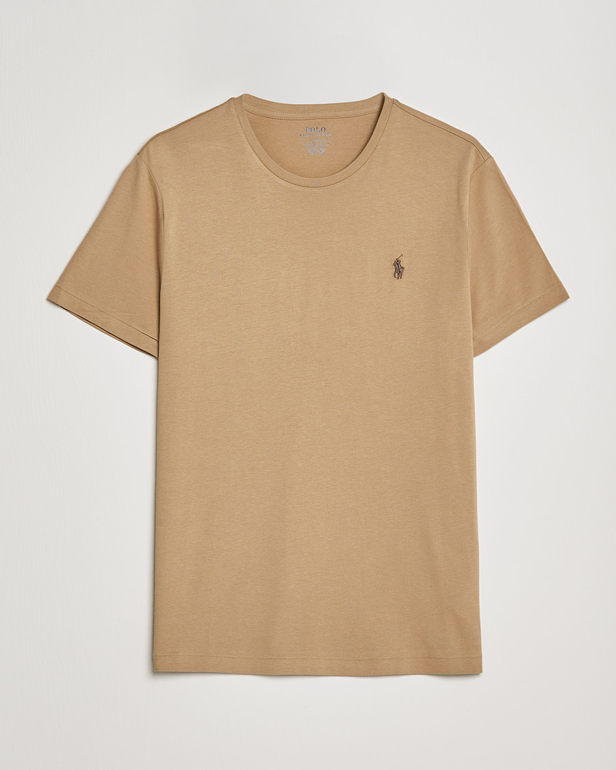 Heren | T-shirts | Polo Ralph Lauren | Crew Neck Tee Luxury Tan