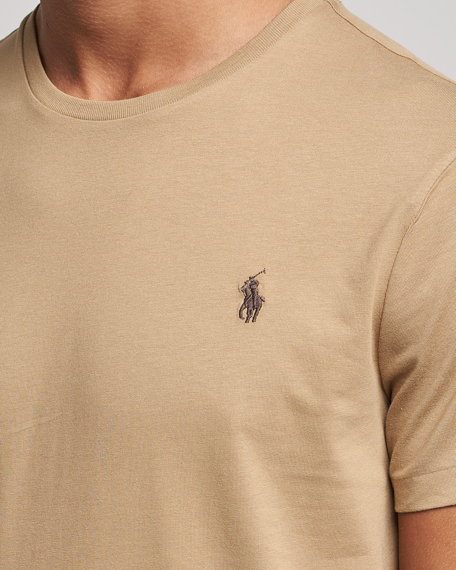 Heren | T-shirts | Polo Ralph Lauren | Crew Neck Tee Luxury Tan