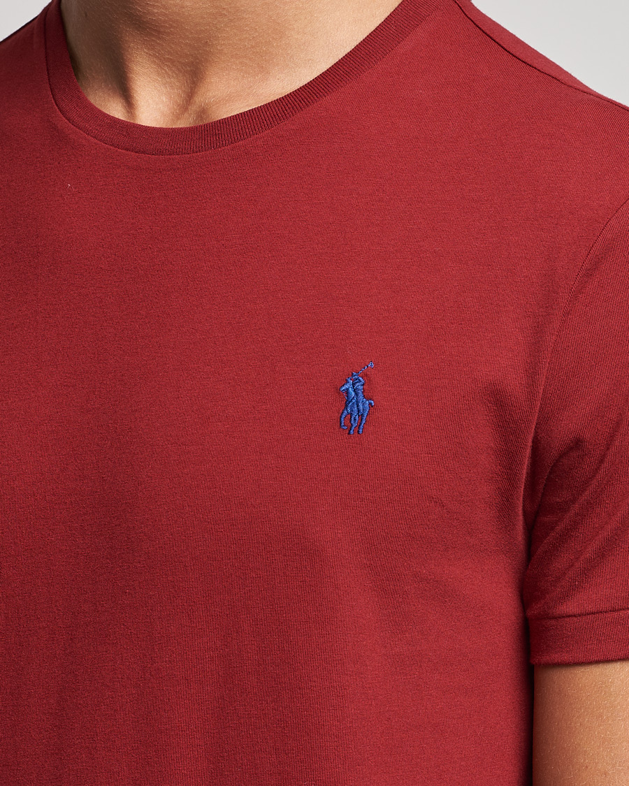Heren | T-shirts | Polo Ralph Lauren | Crew Neck Tee Holiday Red