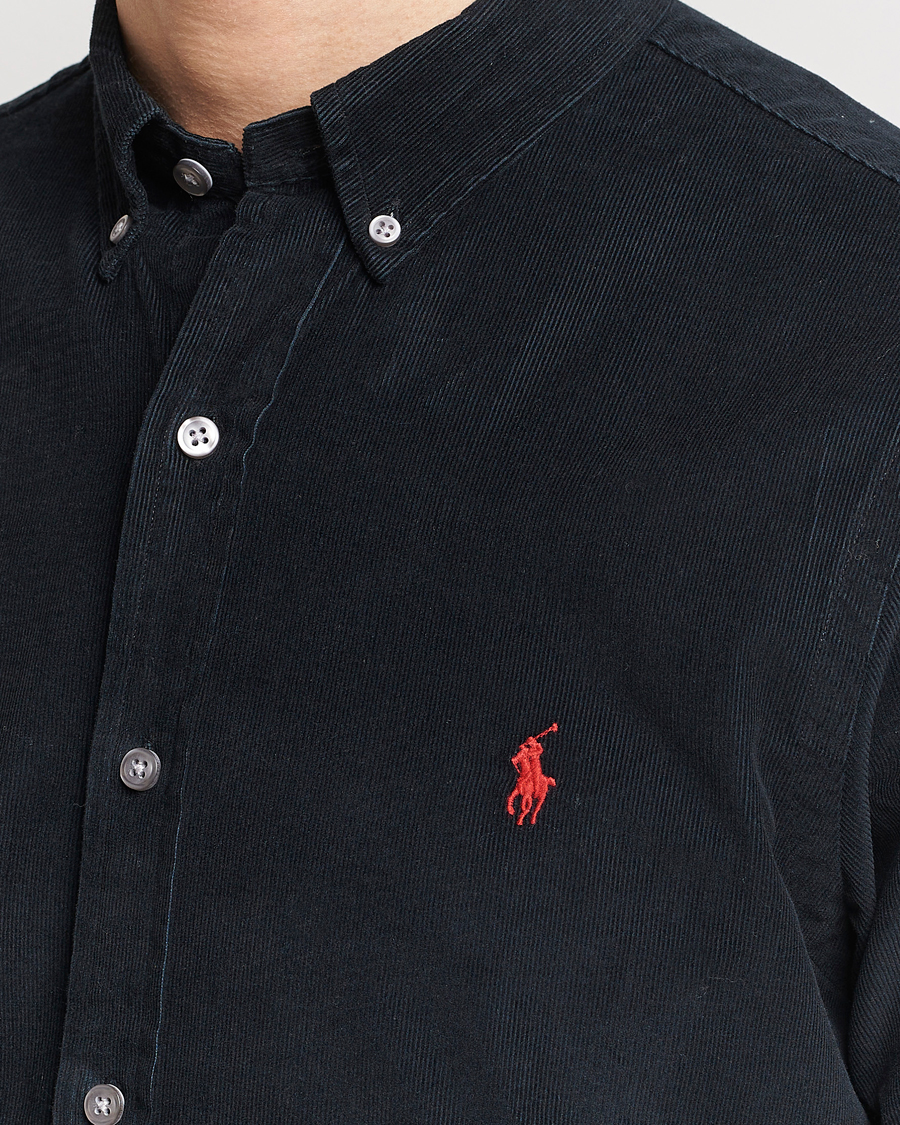 Heren | Overhemden | Polo Ralph Lauren | Slim Fit Corduroy Shirt Black