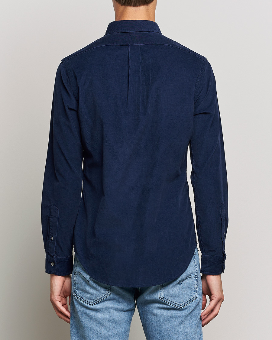 Heren | Overhemden | Polo Ralph Lauren | Slim Fit Corduroy Shirt Newport Navy