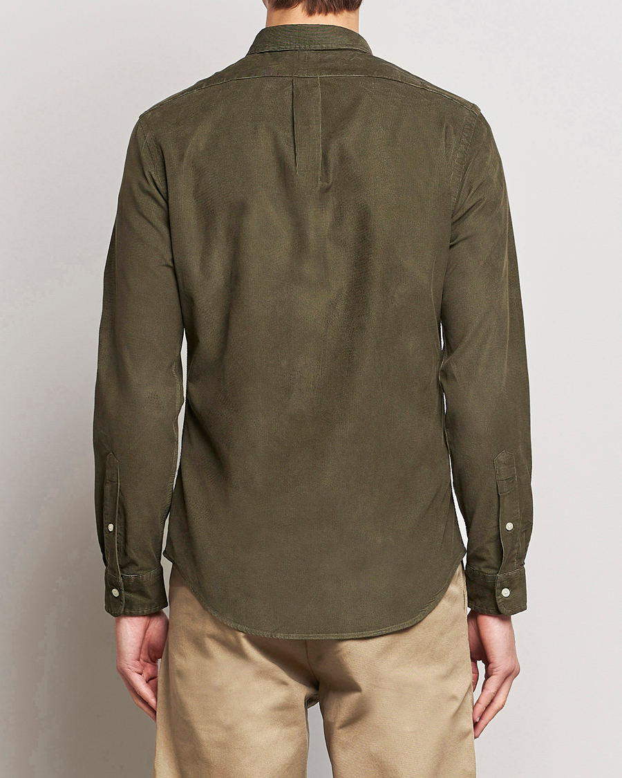 Heren | Overhemden | Polo Ralph Lauren | Slim Fit Corduroy Shirt Canopy Olive