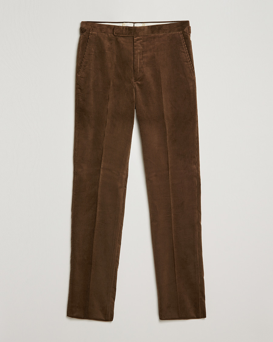 Heren | Broeken | Polo Ralph Lauren | Corduroy Pleated Drawstring Trousers Snuff