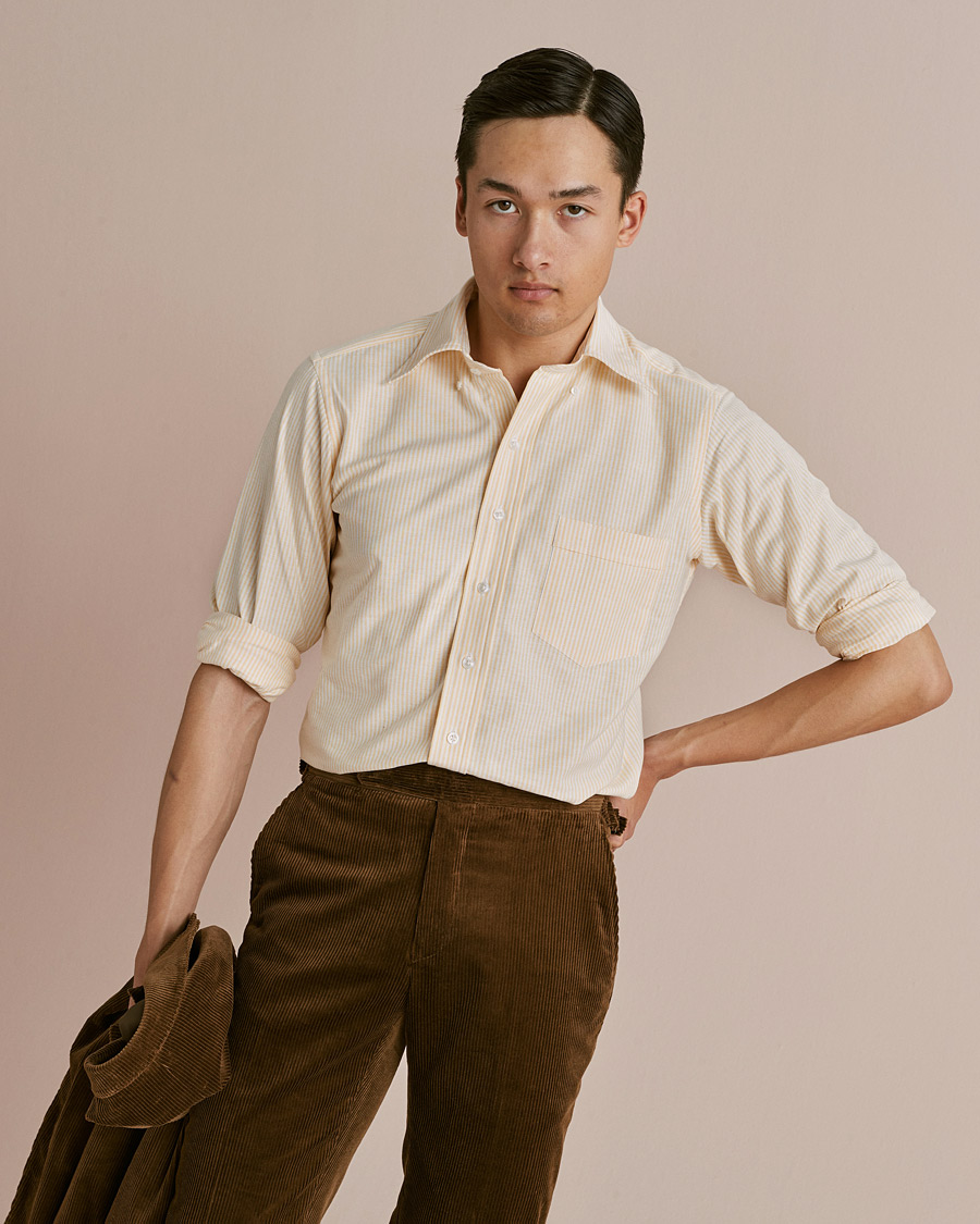 Heren | Broeken | Polo Ralph Lauren | Corduroy Pleated Drawstring Trousers Snuff