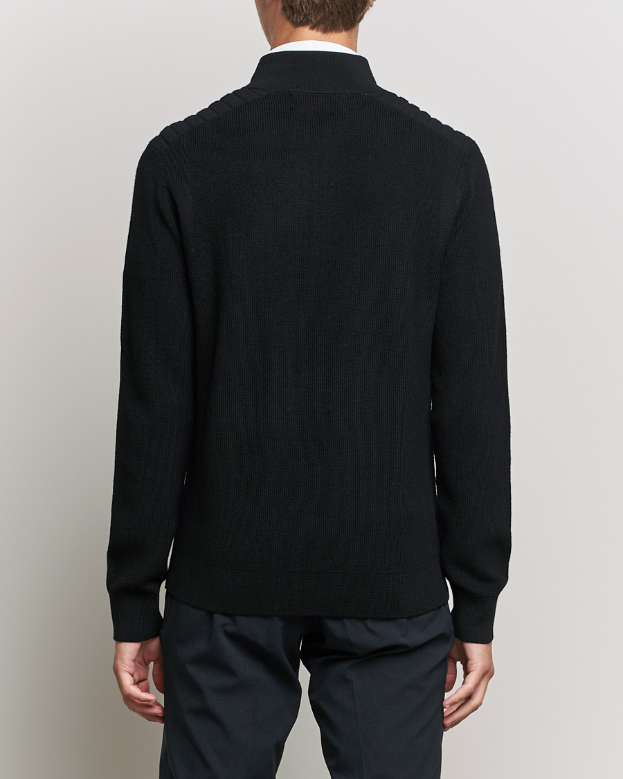 Heren | Truien | RLX Ralph Lauren | Merino Half Zip Sweater Black